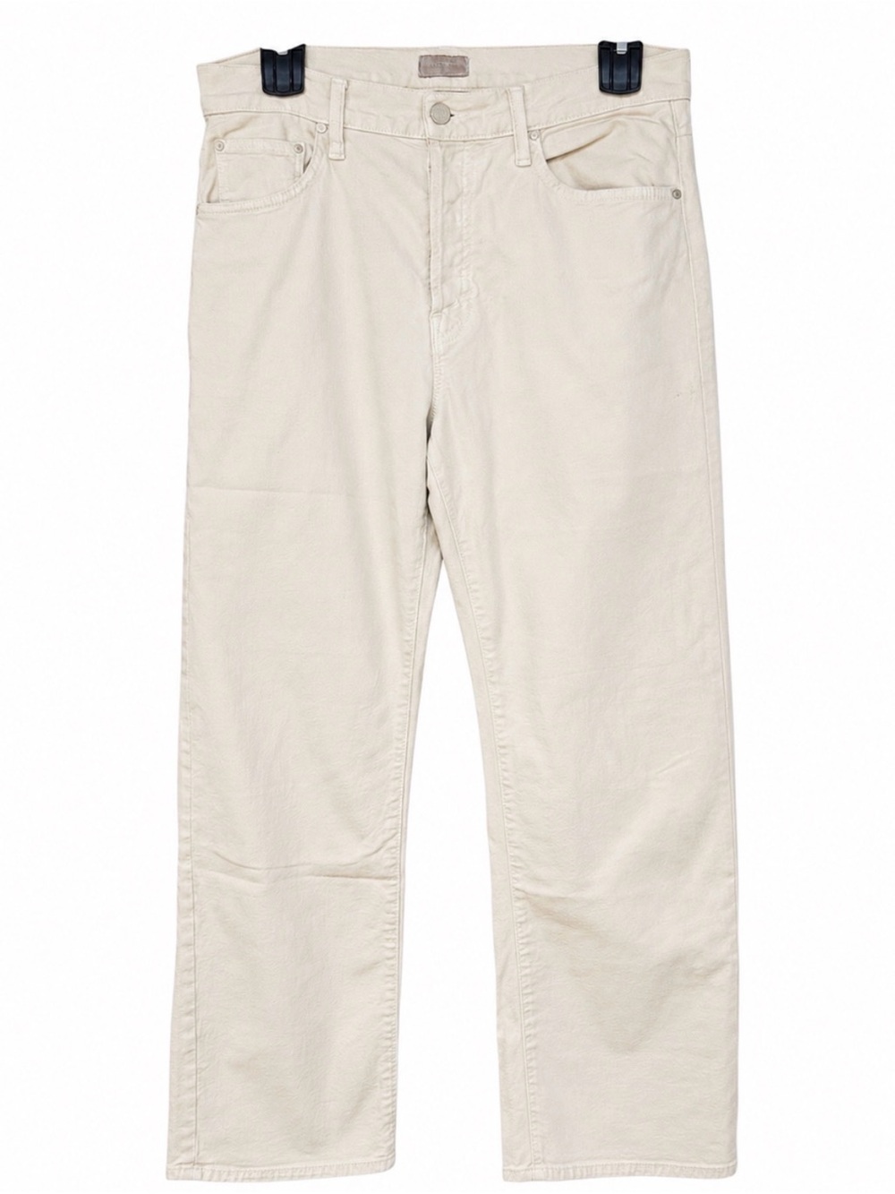 MOTHER The Ditcher Crop Chalk It Up Jeans Size 28 - Picture 2 of 4